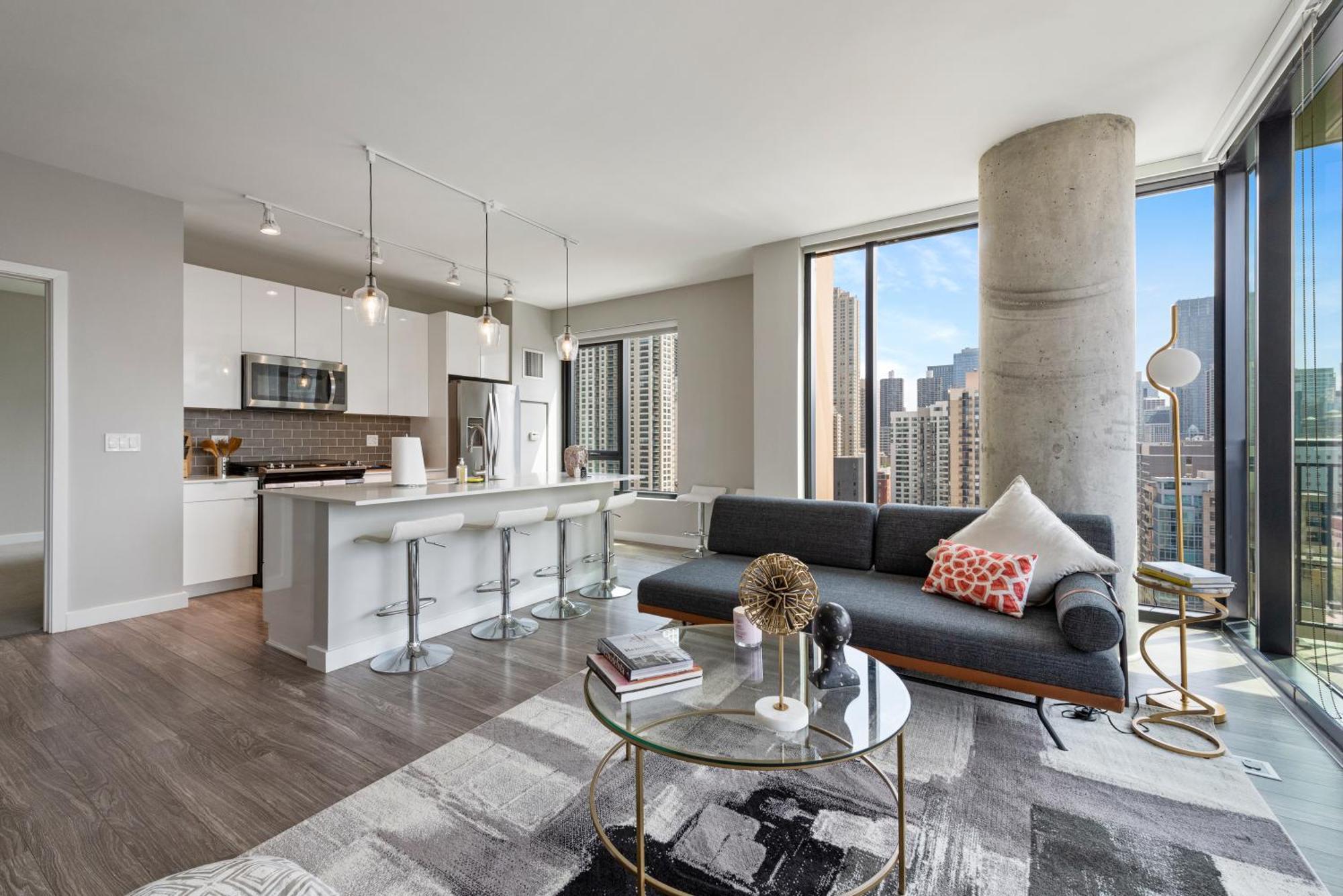 Aurelien Spacious Apartments In The Heart Of Gold Coast Чикаго Екстер'єр фото